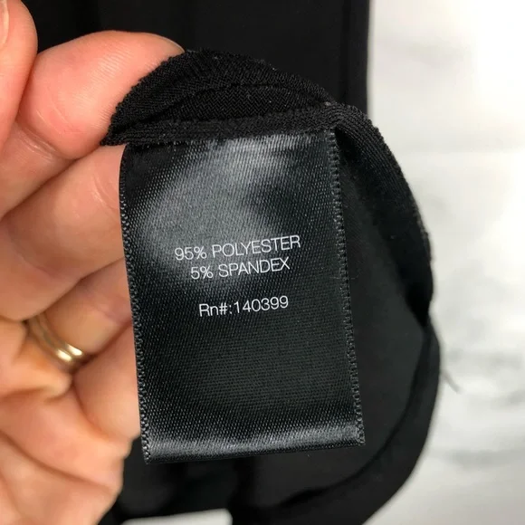 NORMA KAMALI Black Jersey Knit Dress - Picture 8 of 10